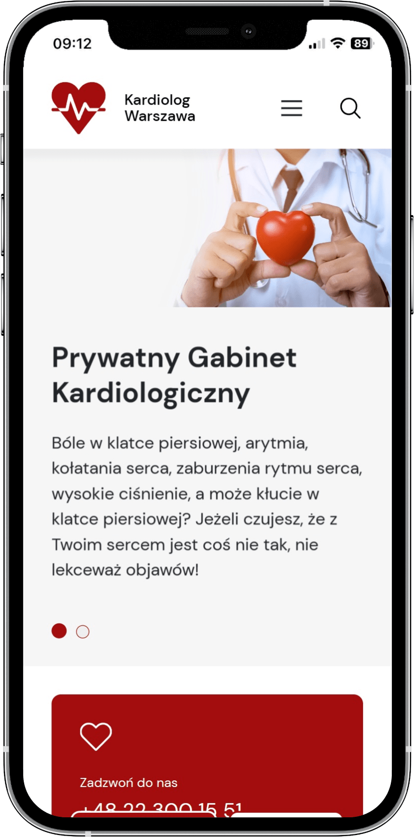 Realizacja: Kardiolog Warszawa